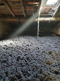 Isolation des combles perdus en laine de coton à Agen