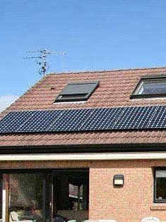 Installation de 10 panneaux solaires Photovoltaique Sunpower 300